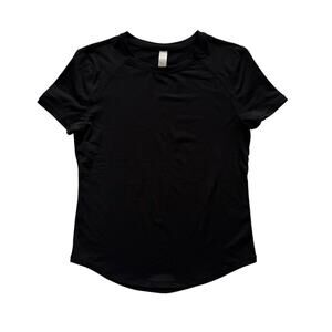 Zella Girl Black Short Sleeve Active Tee Size S(7/8)